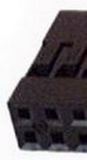 IEC HD2X04F Header Connector 8 Pin (2x4) Receptacle