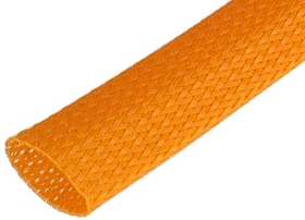 IEC HE3-4-OR Flexo Expandable Braided Sleeving  .75 Inch Orange