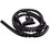 IEC HWS1-2-BK Spiral Cable Zip Wrap Black 1/2 Inch x 59 Inch