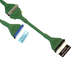 IEC L12415-03 Ultra ATA Dual IDE Cable 36in Round Green