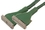 IEC L13675 PC Single Floppy Cable with ID34 Connectors 18in Round Green, Price/each