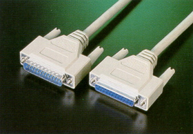 IEC L2162-50 RS232 Female to Male Null-Modem and Printer Cable 50'