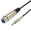 IEC L7217-06 3 Pin XLR Female to 3.5mm Male Balanced (3 pole on 3.5mm Plug) 6 feet, Price/each