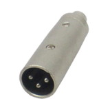 IEC L7233-0 3 Pin XLR Male to RCA Female Adapter