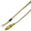 IEC L74235-06 16 AWG Speaker wire with Gold RCA Male with Black band 6', Price/each