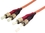 IEC L8100-01M ST to ST Duplex 62.5 ?M Multimode Fiber Optic Cable 1 Meter, Price/each