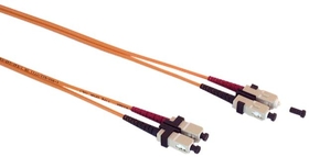 IEC L8133-01M SC to SC Duplex 62.5 ?M Multimode Fiber Optic Cable 1 Meter