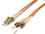 IEC L8150-03M LC to ST Duplex 62.5 ?M Multimode Fiber Optic Cable 3 Meter, Price/each