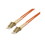 IEC L8155-01M LC to LC Duplex 62.5 ?M Multimode Fiber Optic Cable 1 Meter, Price/each