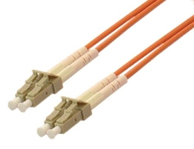 IEC L8155-05M LC to LC Duplex 62.5 ?M Multimode Fiber Optic Cable 5 Meter
