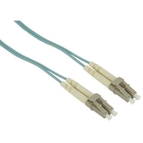 IEC L8755-10M LC to LC Duplex Multimode Aqua 10-Gig Fiber Optic Cable 10 Meter