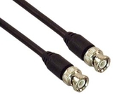 IEC M0321-25 RG59 Coax Cable With BNCs 25'