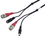IEC M03212-100 BNC Male to Male bundled with 2.1mm Power Plug to Jack 100 feet, Price/each