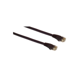 IEC M05290-1.5 RJ45 4pr Cat 5e UTP Cable With Molded Snag Free Strain Relief Black - Imported 18 Inch