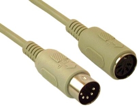 IEC M1200-15 PC Keyboard Extension Cable 15'