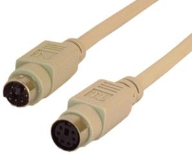 IEC M1202-03 PS-2 Keyboard/Mouse Extension Cable 3'