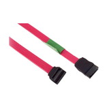 IEC M12433-1.5 Serial ATA Data Cable Up Angle to Straight 3Gbit 19 Inch