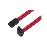IEC M12433A-03 Serial ATA Data Cable Down Angle to Straight 3Gbit 3 Feet