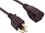 IEC M1301 Power Extension Cord ( NEMA 5-15P to NEMA 5-15R ) 16 AWG 3c 6', Price/each