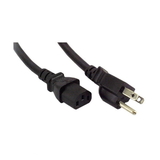 IEC M1303-03 PC Power Cable ( NEMA 5-15P to IEC320-C13 ) 3'