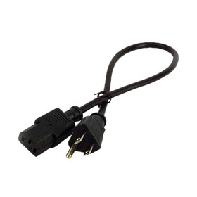 IEC M1303-15 PC Power Cable ( NEMA 5-15P to IEC320-C13 ) 15'