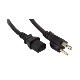IEC M1303G16-06 PC Power Cable 16 AWG ( NEMA 5-15P to IEC320-C13 ) 6'