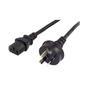 IEC M1307 PC Power Cable with Australia Power Plug ( AS3112 to IEC320-C13 )