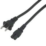 IEC M1311-10 PC Laptop Power Cord with Figure-8 Connector ( NEMA 1-15P to IEC320-C7 ) 10'