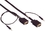 IEC M13271-03 VGA Monitor and 3.5mm Audio Cable Male to Male High Resolution 03', Price/each