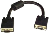 IEC M1329-01 VGA Monitor Extension Cable Male to Female High Resolution 1'
