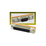 IEC M1389 PC Thin Serial Adapter DB9 Male to DB25 Female