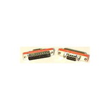 IEC M1390 PC Thin Serial Adapter DB9 Male to DB25 Male