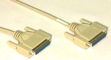 IEC M1394-10 PC D25 Female to D25 Female Hi Speed Link Null Modem Cable 10'