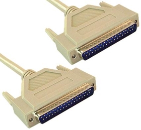 IEC M2021-10 DB37 Male to Male 37 Conductor Straight Through Cable 10'