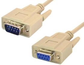 IEC M2092-15 DB09 Male to Female Cable 15'