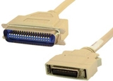 IEC M2250-25 IEEE 1284 Parallel Cable CN36 Male to Compact CH36 Male 25'