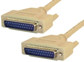 IEC M2259-03 IEEE 1284 Parallel Cable DB25 Male to DB25 Male 3'