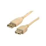 IEC M2402-.5 USB Type A Extension Cable 6 inch (USB 2.0 Compliant)