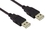 IEC M24030 USB Type-A to Type-A Jumper Cable 6 feet (USB 2.0 Compliant) Black, Price/each