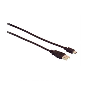 IEC M2405-15 USB Type A to Mini 5 pin (B) for Digital Cameras 15 feet (USB 2.0 Compliant)