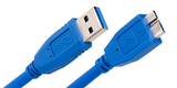 IEC M2418-03 USB 3.0 Compliant Type A to Micro 5 pin (B) Cable 3 feet