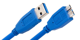 IEC M2418-10 USB 3.0 Compliant Type A to Micro 5 pin (B) Cable 10 feet