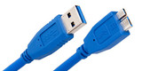 IEC M2418-15 USB 3.0 Compliant Type A to Micro 5 pin (B) Cable 15 feet