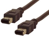 IEC M2436-03 IEEE 1394 6 Pin to 6 Pin FireWire Cable 3'