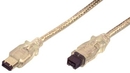IEC M2438-10 IEEE 1394 9 Pin to 6 Pin FireWire 800 (FireWire II) Cable 10'