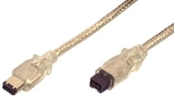 IEC M2438-10 IEEE 1394 9 Pin to 6 Pin FireWire 800 (FireWire II) Cable 10'