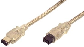 IEC M2438-15 IEEE 1394 9 Pin to 6 Pin FireWire 800 (FireWire II) Cable 15'