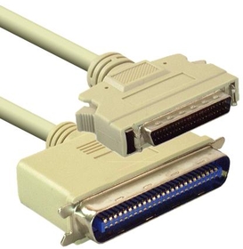 IEC M350200-10 SCSI Cable DM50 Male to CN50 Male 25 Pair 10'