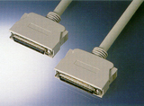 IEC M350202-01 SCSI Cable DM50 Male to DM50 Male 25 Pair 1'