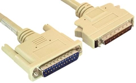 IEC M352002 SCSI Cable DB25 Male to DM50 Male 3'